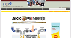 Desktop Screenshot of ppsp.nawasis.info